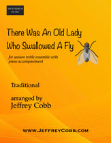 There Was An Old Lady Who Swallowed A Fly Unison choral sheet music cover